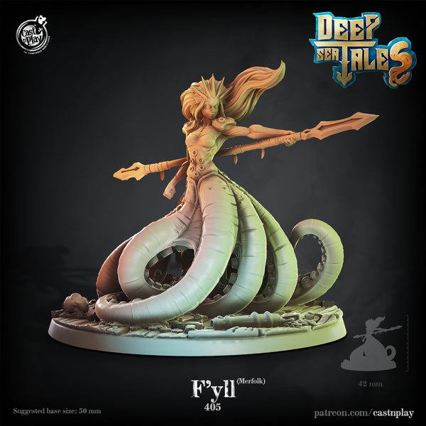 F'yll (Merfolk) , Cast N Play, Deep Tales
