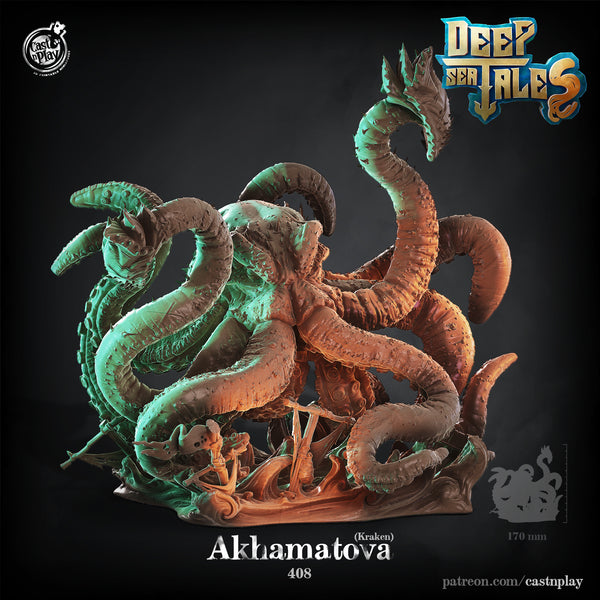 Akhamatova (Kraken), Cast N Play, Deep Tales