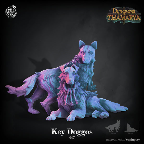 Key Doggos, Cast N Play, Dungeons of Thamarya