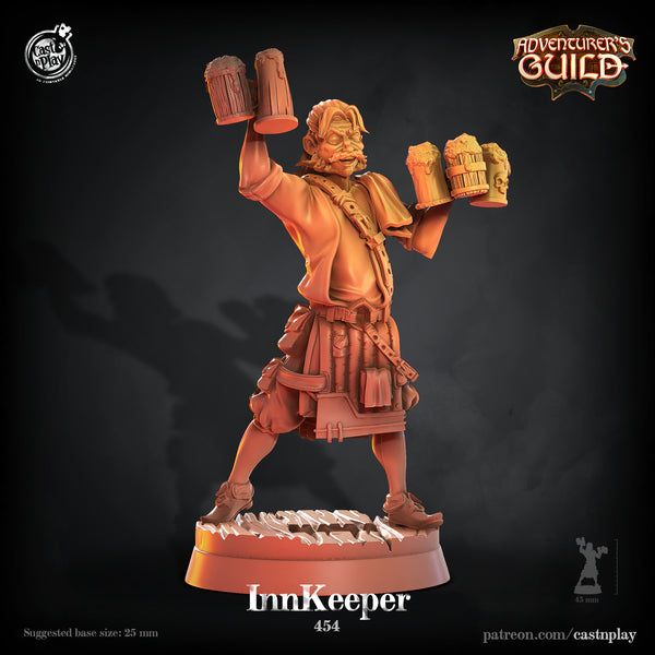 Innkeeper, Cast N Play, Adventurer's Guild