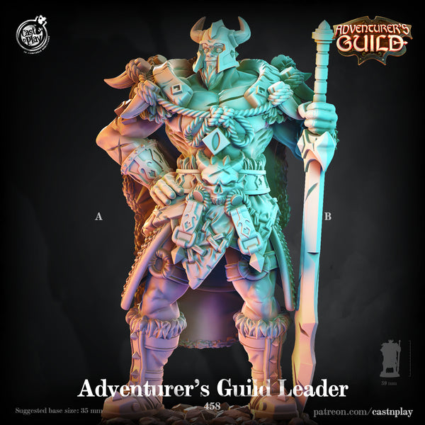 Adventurers Guild Leader, Cast N Play, Adventurer's Guild