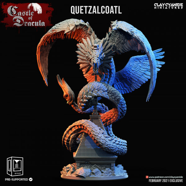 Quetzalcoatl, Castle of Dracula, Clay Cyanide