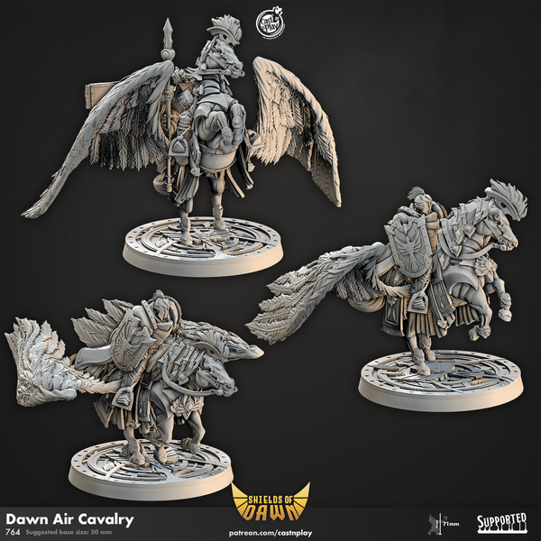 Dawn Air Cavalry, Cast N Play, Shields of Dawn