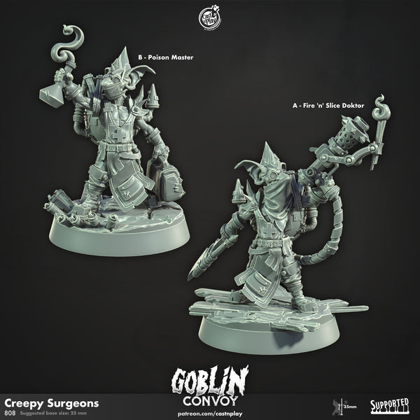 Creepy Surgeons, Cast N Play, Goblin Convoy