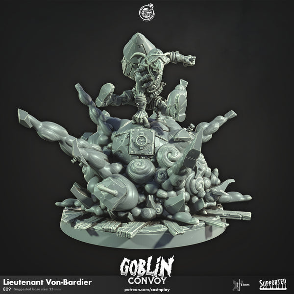 Lieutenant Von-Bardier, Cast N Play, Goblin Convoy