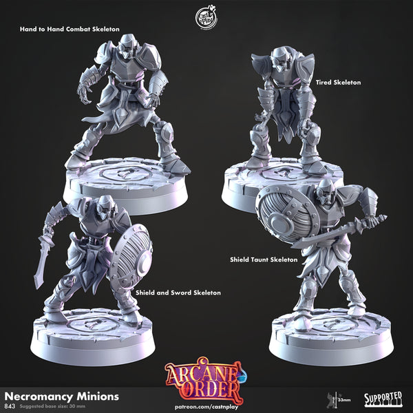 Necromancy Minions, Cast N Play, Arcane Order