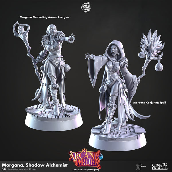 Morgana, Shadow Alchemist, Cast N Play, Arcane Order