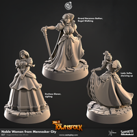 Noble Women from Mennesker City, Cast N Play, Townsfolk Vol. 2