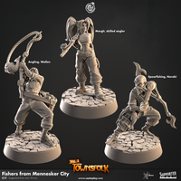 Fishers from Mennesker City, Cast N Play, Townsfolk Vol. 2