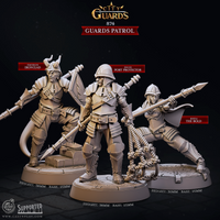 Guards Patrol, Cast N Play, City Guards