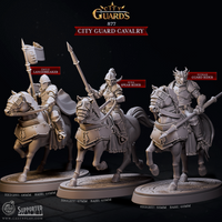 City Guard Cavalry, Cast N Play, City Guards