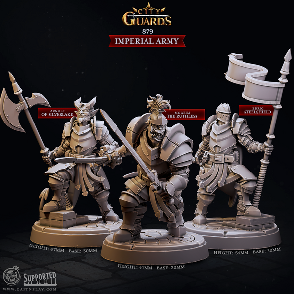 Imperial Army, Cast N Play, City Guards