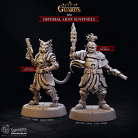 Imperial Army Sentinel, Cast N Play, City Guards