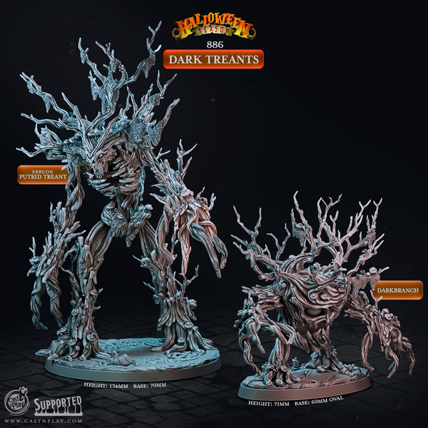 Dark Treants, Cast N Play, Halloween Season