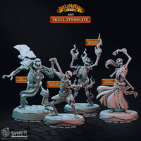 Skull Syndicate, Cast N Play, Halloween Season