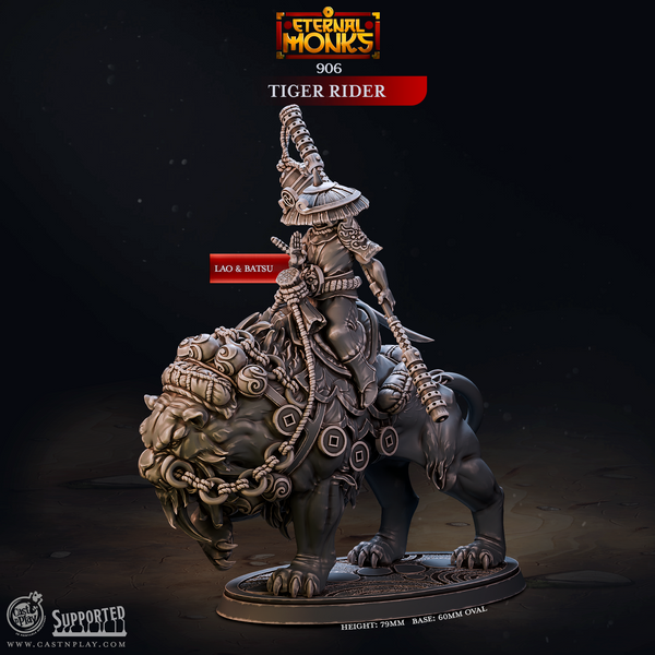 Tiger Rider, Cast N Play, Eternal Monks