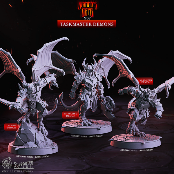 Taskmaster Demons, Cast N Play, Demons Gate