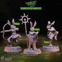 Rabbitfolk Wardens, Cast N Play, Woodland Heroes