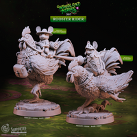 Rooster Rider, Cast N Play, Woodland Heroes