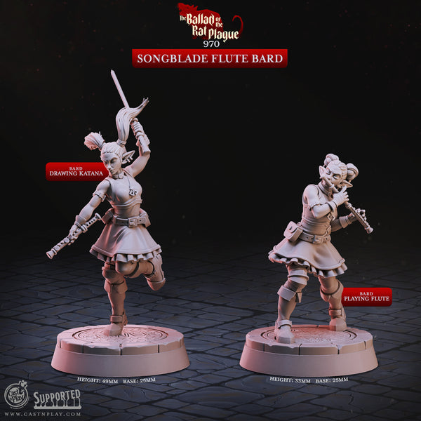Songblade Flute Bard, Cast N Play, The Ballad of the Rat Plague