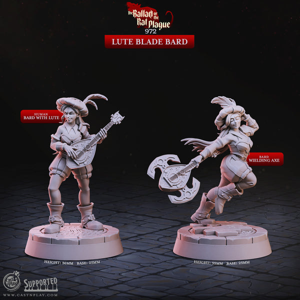 Lute Blade Bard, Cast N Play, The Ballad of the Rat Plague