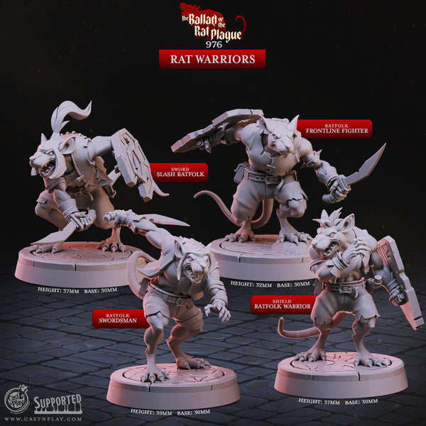 Rat Warriors, Cast N Play, The Ballad of the Rat Plague
