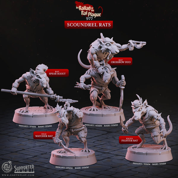 Scoundrel Rats, Cast N Play, The Ballad of the Rat Plague