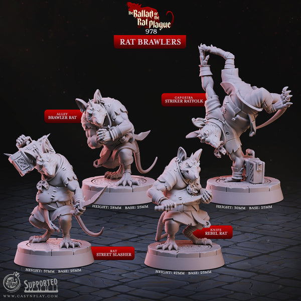 Rat Brawlers, Cast N Play, The Ballad of the Rat Plague