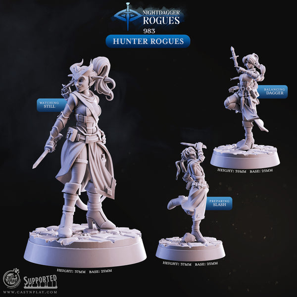 Hunter Rogues, Cast N Play, Nightdagger Rogues