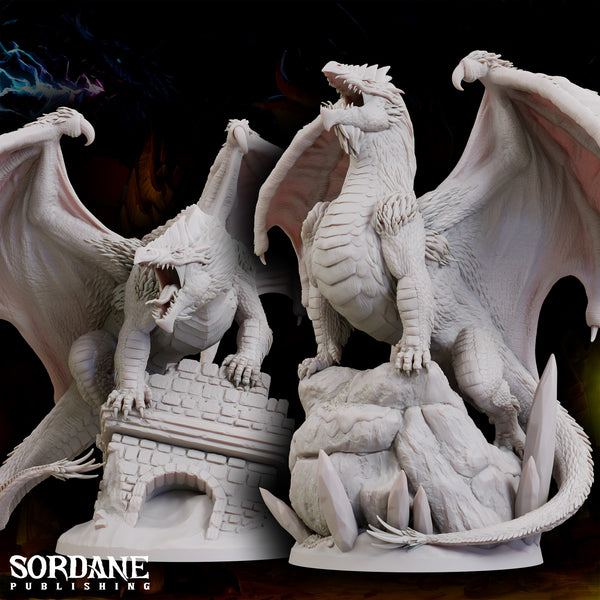 Adult White Dragon, Sordane Publishing, The Chromatic Cabal