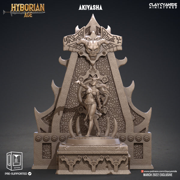 Akivasha, Hyborean Age, Clay Cyanide