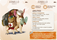 Armillo the Armadillo, Cornelia's Companions, Cast N Play