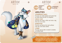 Artox the Arctic Fox, Cornelia's Companions, Cast N Play