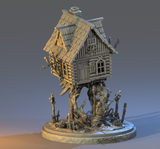 Baba Yaga's Hut, Clay Cyanide, Slavic Mythos