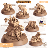 Badgg the Badger, Cornelia's Companions, Cast N Play