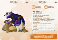 Badgg the Badger, Cornelia's Companions, Cast N Play