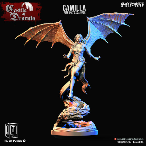 Camilla, Castle of Dracula, Clay Cyanide