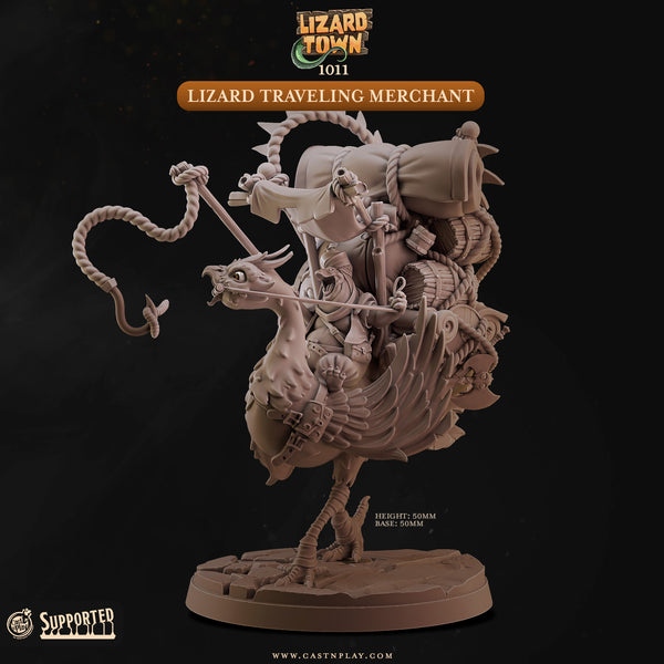 Lizard Traveling Merchant, Cast N Play, Lizard Town