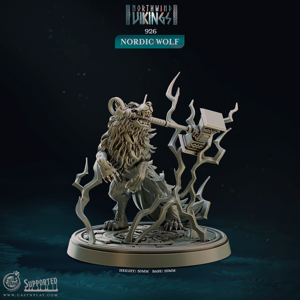 Nordic Wolf, Cast N Play, Northwind Vikings