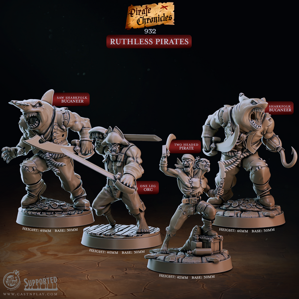 Ruthless Pirates, Cast N Play, Pirate Chronicles