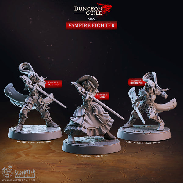 Vampire Fighter, Cast N Play, Dungeon Guild