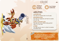 Crabe the Crab, Cornelia's Companions, Cast N Play