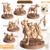 Danees the Great Dane, Cornelia's Companions, Cast N Play