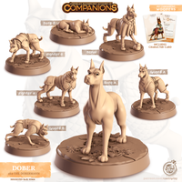 Dober the Dobermann, Cornelia's Companions, Cast N Play