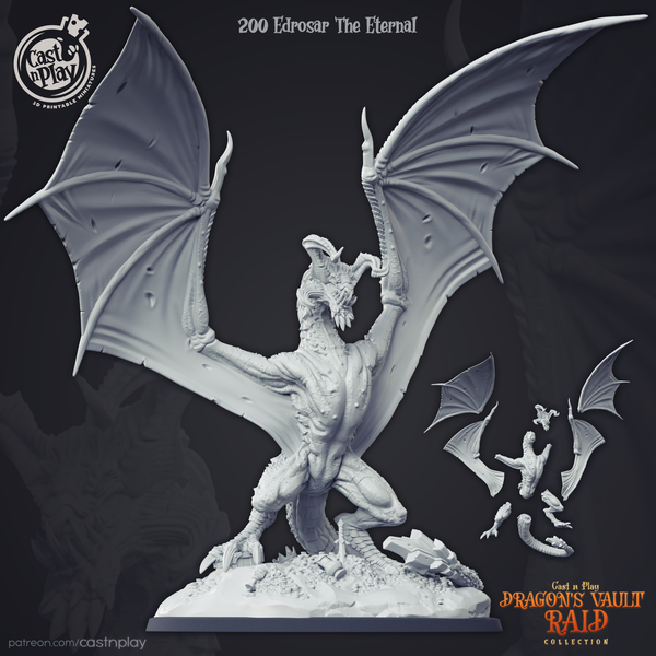 Edrosar the Eternal, Cast N Play, Dragon's Vault Raid
