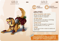 Gold the Golden Retriever, Cornelia's Companions, Cast N Play