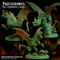 Green Wyrmling - The Chromatic Cabal