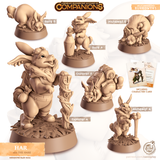 Har the Hare, Cornelia's Companions, Cast N Play