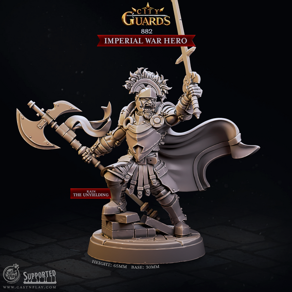 Imperial War Hero, Cast N Play, City Guards