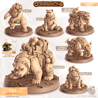 Izzy the Grizzly, Cornelia's Companions, Cast N Play